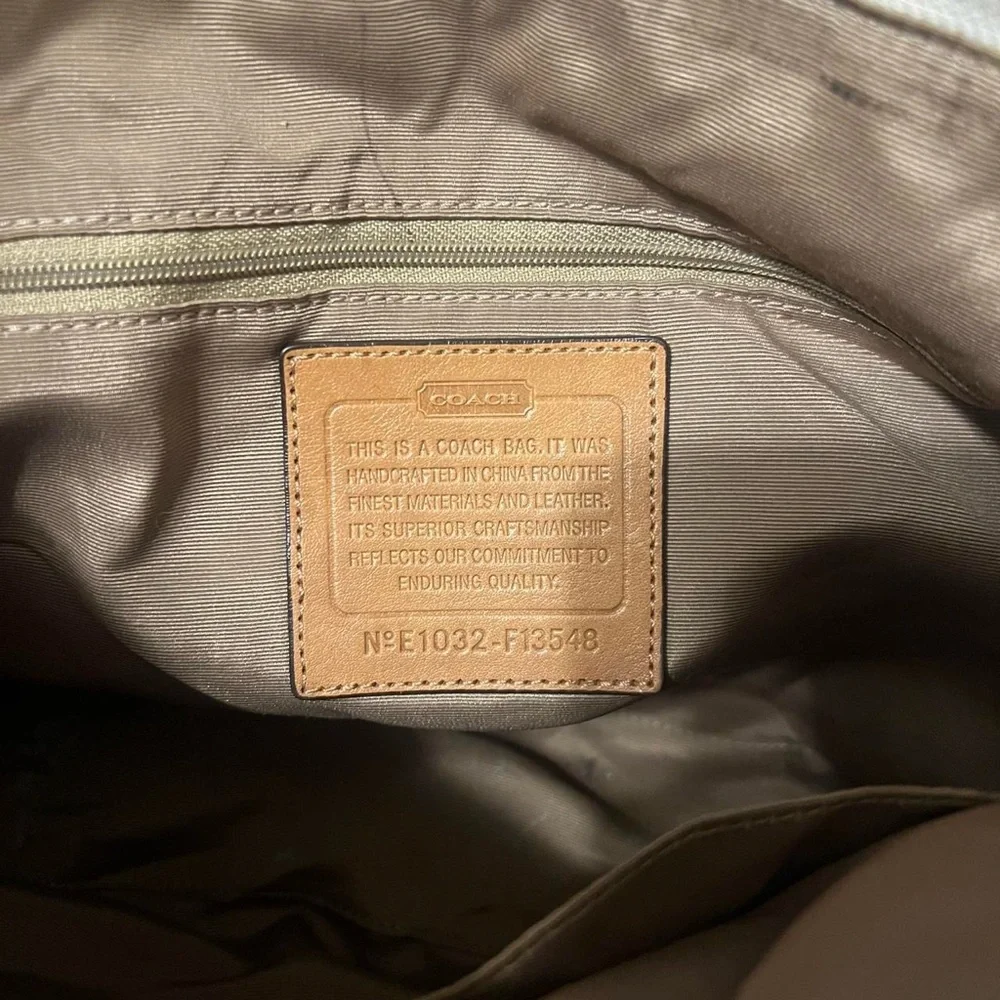 Coach Brown Tote Bag - Picture 3 of 14